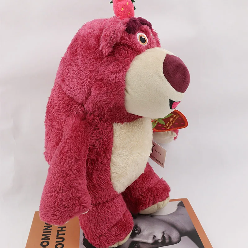 12in/32cm Kawaii Disney Toy Story Lotso Bear Stuffed Toys Children Cotton Plush Doll Cute Things For Girls Valentines Day Gift