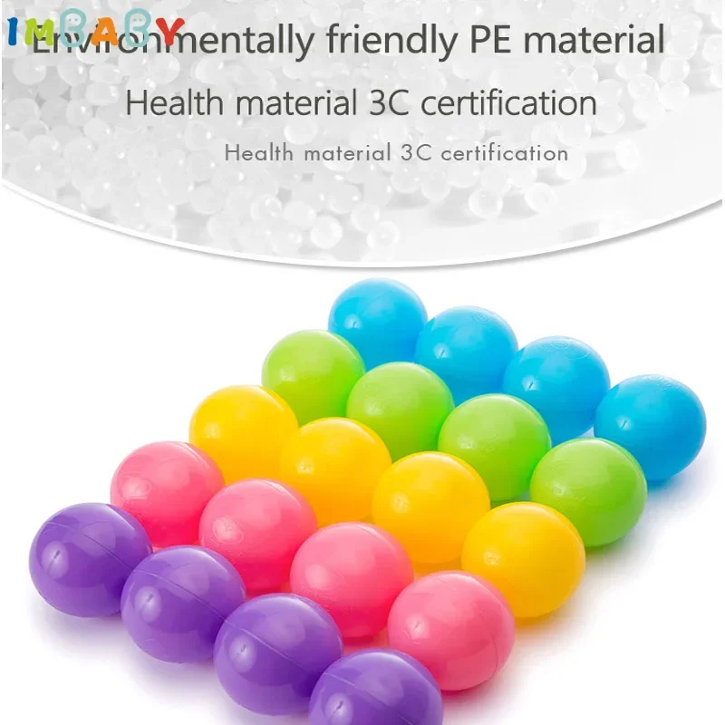 20 Pz/lotto Ocean Balls5.5 cm/7 cm Palla Pit Balls Certificato CE Piscina A Secca Giocattolo Palla per Box Morbido PE Parco Giochi Giocattoli Per Bambini palla