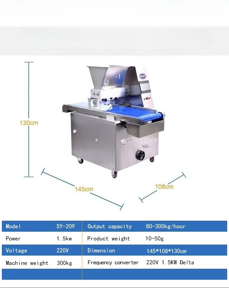 SY-209 Automatic Top Quality Cupcake Making Machine Line with PLC Touch Screen