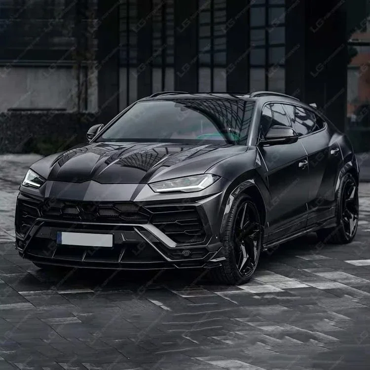 

Carbon fiber front lip modified T-shaped carbon fiber upper front lip for urus upper front lip