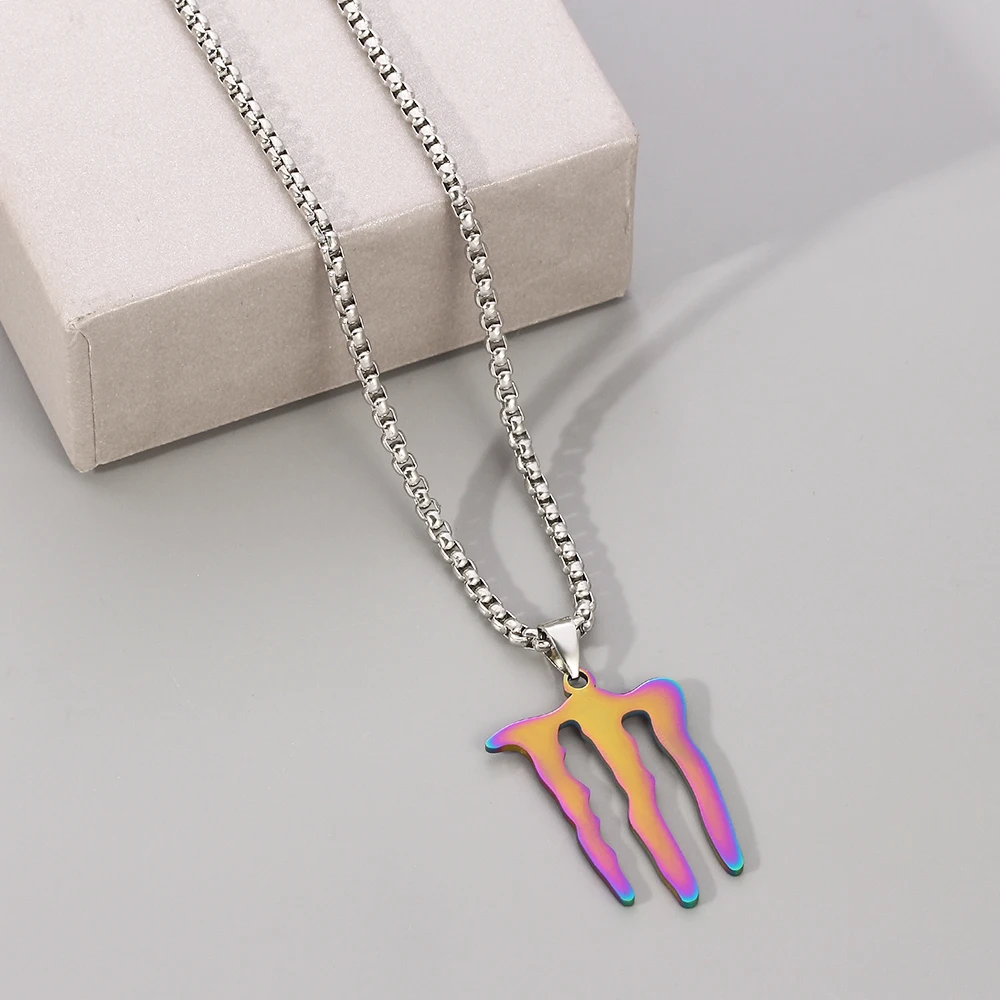 Hip-Hop-Stil Dämonenklauen-Halskette aus Titanstahl, Einzigartiges Mode-Accessoire für Partys, Geschenk für Frauen und Männer – Detail 6