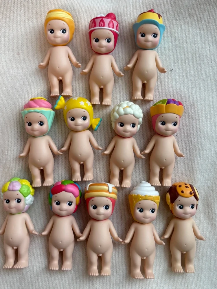 Sonny Angel Mini Figure série de bonbons réguliers boîte aveugle jouet pour fille boîte mystère crêpe fraise raccourci Cupcake SAS65318