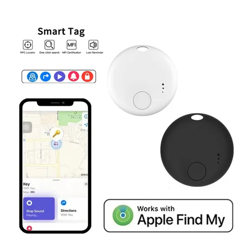 Air Tracker Smart Bluetooth Tracker Tag funciona con IOS Find My APP dispositivo localizador de seguimiento buscador de artículos antipérdida para bolsa de llaves