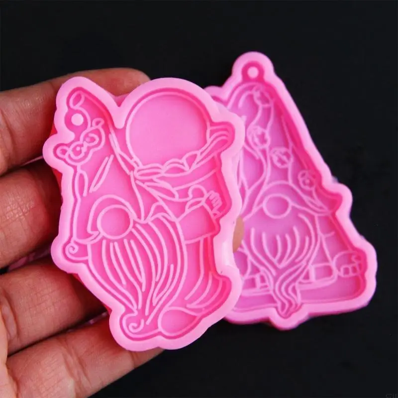 

Dwarf Silicone Keychain Mold Versatile Silicone Dwarf Keychain Accessory Mold for Home and Office Decorations