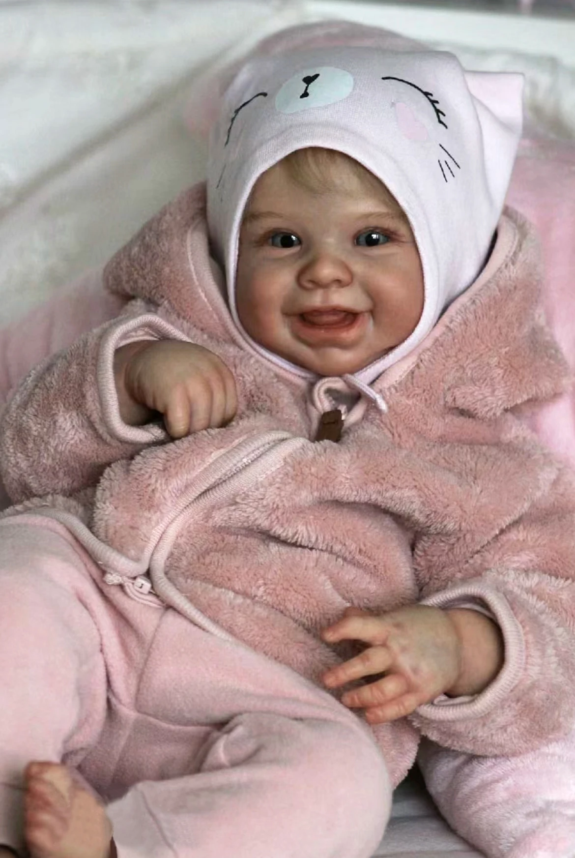 48CM Harper Bebe Reborn Dolls Two Versions Handmade Painted Realistic Newborn Baby Doll Toys For Kid\'s X\'mas Gift Muñecas Reborn