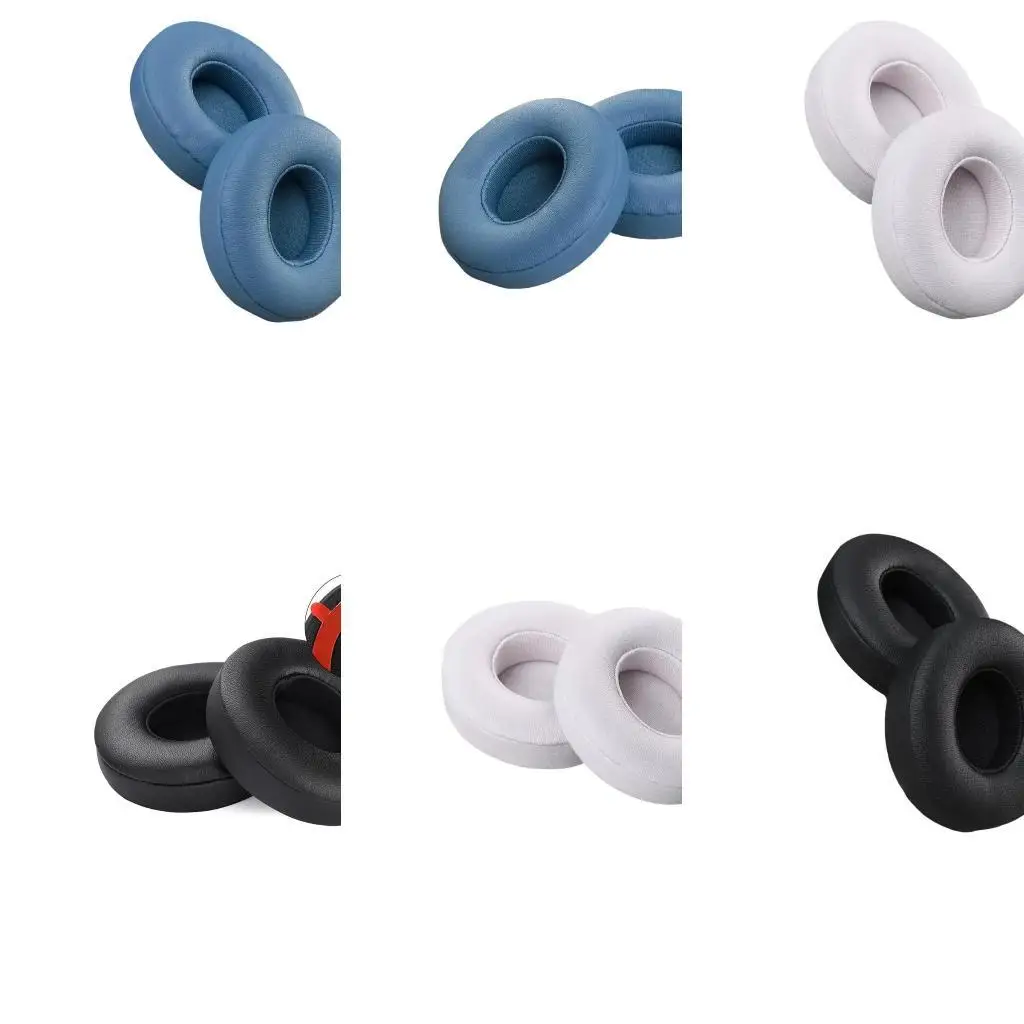 

R53C Replacement Ear Pads Earphone Cushion Repair Accessory for 4 Head-mounted Headphone Noise Isolating Sponge Earpads