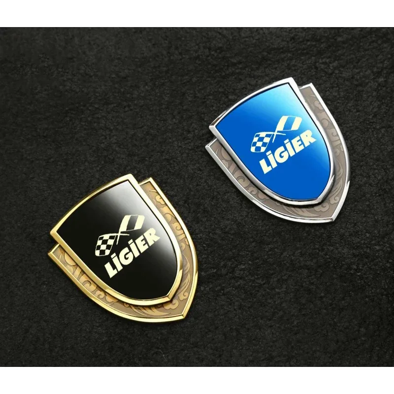 Car stickers 3D metal accsesories car accessory for ligier js50 L js2 js60 jsrc jsp4 X-TOO