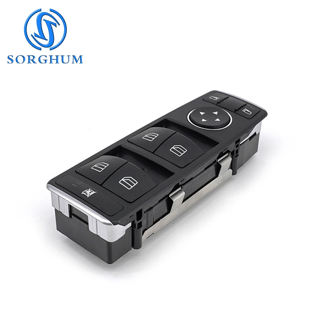 SORGHUM Front Left A1669054300 For Mercedes ML350 GL450 CLA250 2012 2013 2014 2015 2016 Power Window Control Switch 1669054300