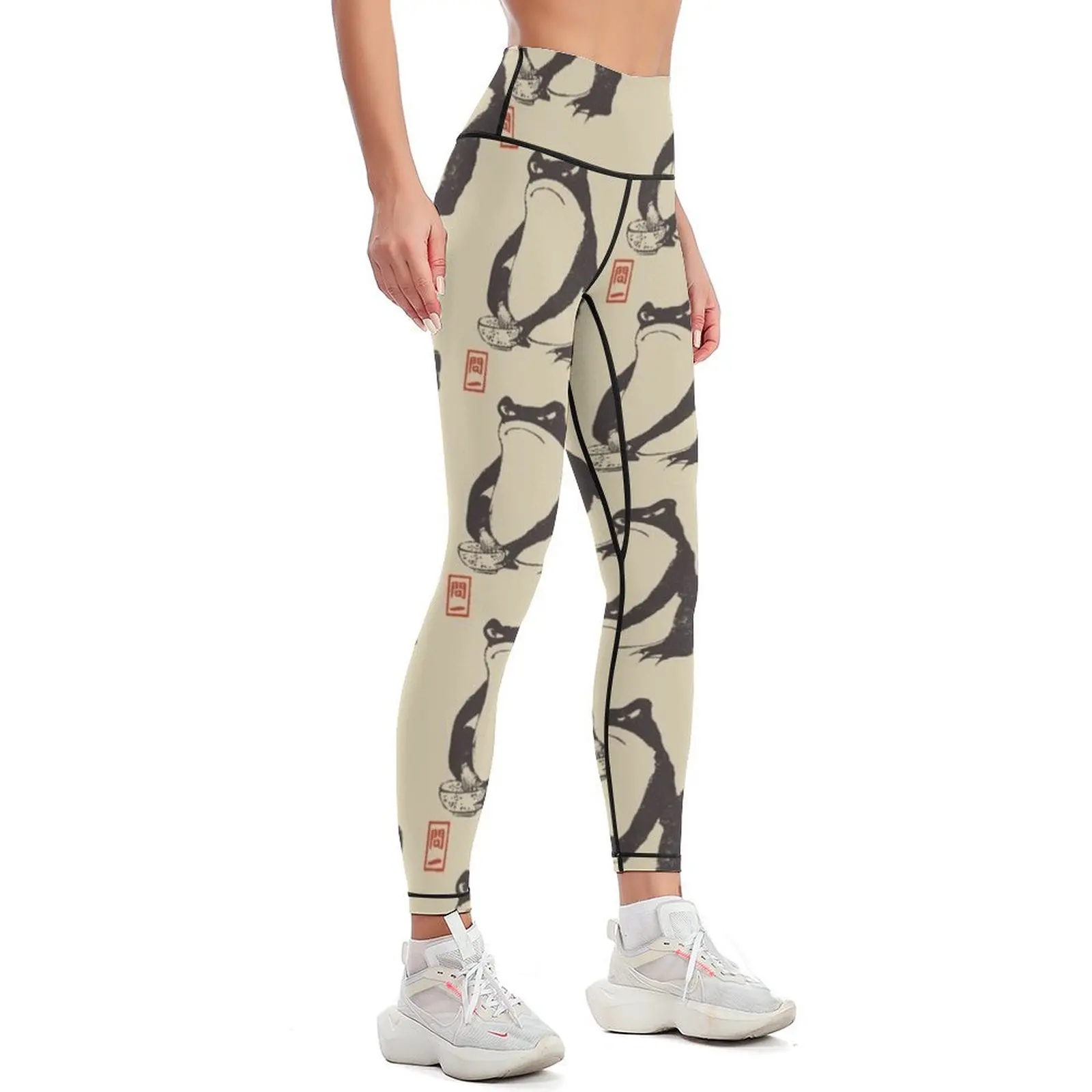 grumpy frog Japanese matsumoto hoji Leggings Jogger pants leggins push up woman Women's sports pants Womens Leggings