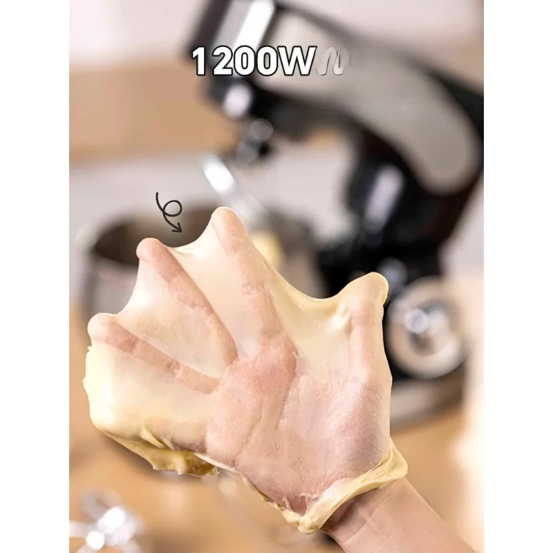 

For Home & Commercial - Dough Kneading & Auto Milk Frother, Multi - functional Small Chef Machine