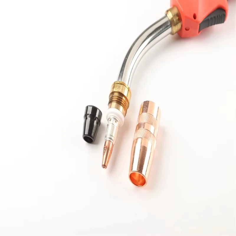 Swan neck welding torch