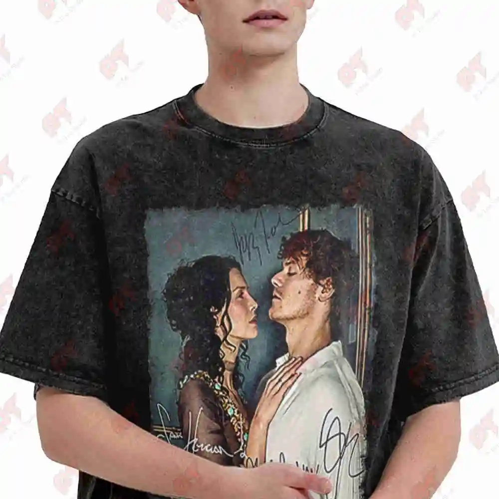 Outlander Vintage Vintage Washed Tee Pure Cotton T-Shirt