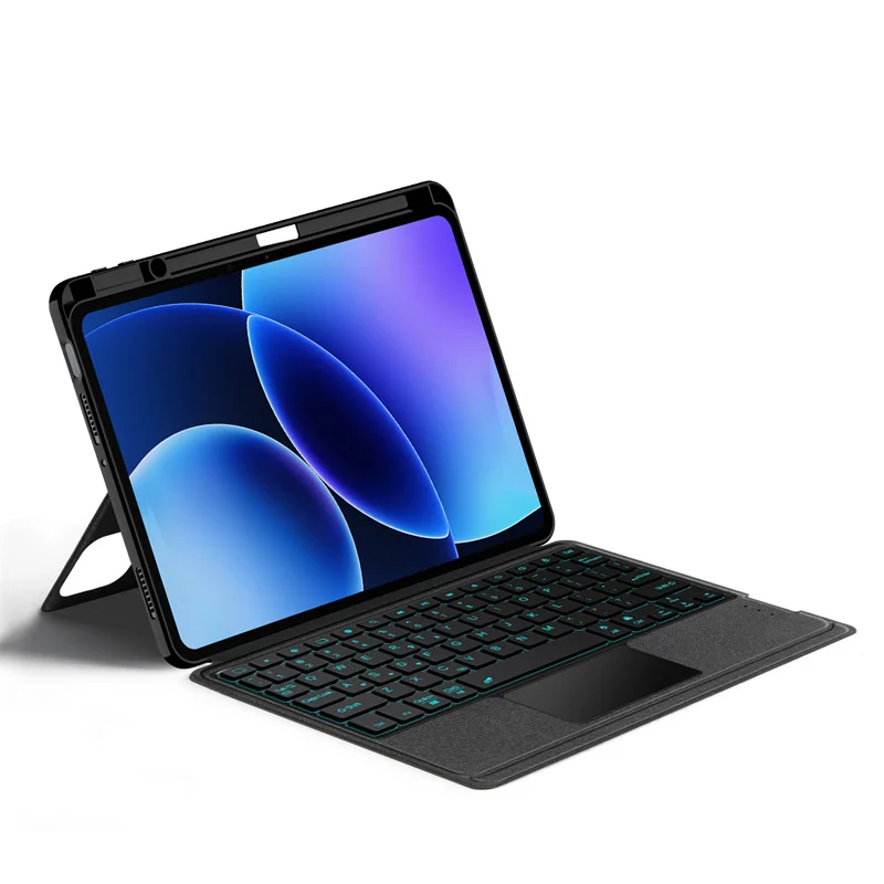

Magnetic Keyboard Case for POCO Pad X1 Case 11.2 inch Tablet Backlit Touchpad Keyboard Cover for Xiaomi POCO Pad X1 Teclado