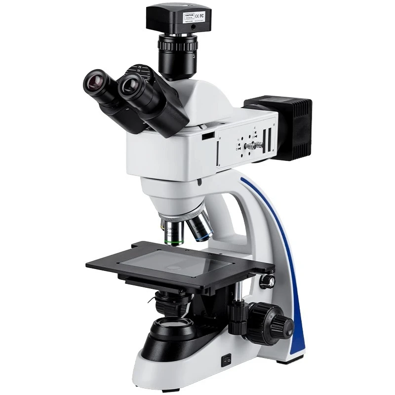 

Transmission Inverted Metallographic Microscope, Electron Photography Measurement, Magnification 1000x Analysis of Slices