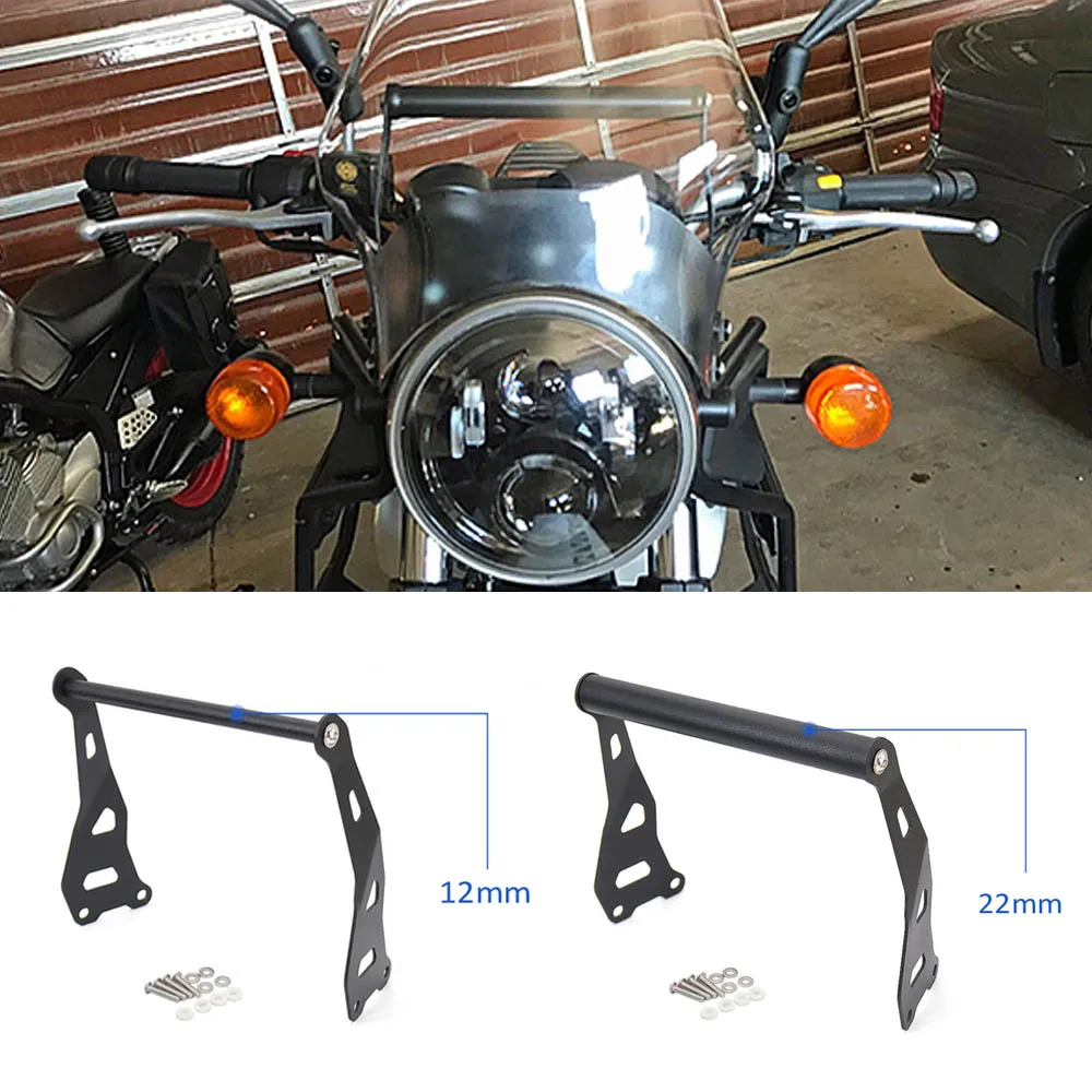 

GPS Navigaton Plate Bracket Motorcycle Front Phone Stand Holder Phone For ROYAL ENFIELD HIMALAYAN 2016 2017 2018 2019 2020