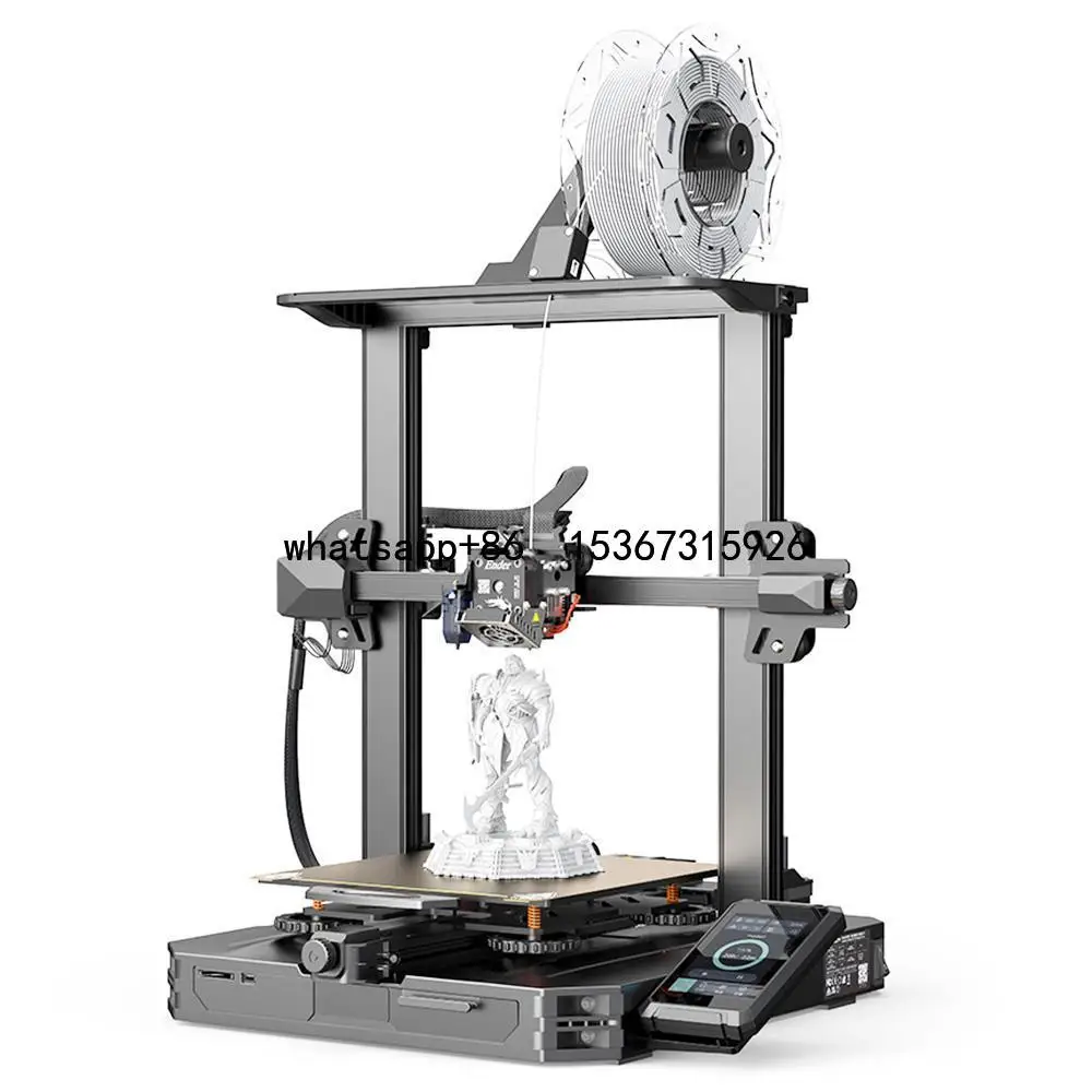 Creality Ender-3 S1 Pro 3d Printer Sprite Dual-Gear Directe Extruder Dual Z-As Sync Bocht Veerblad Om Los Te Laten