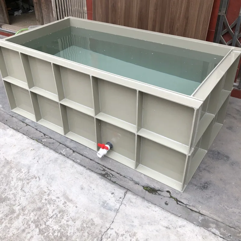

Plastic welded water tank, food grade PP sink