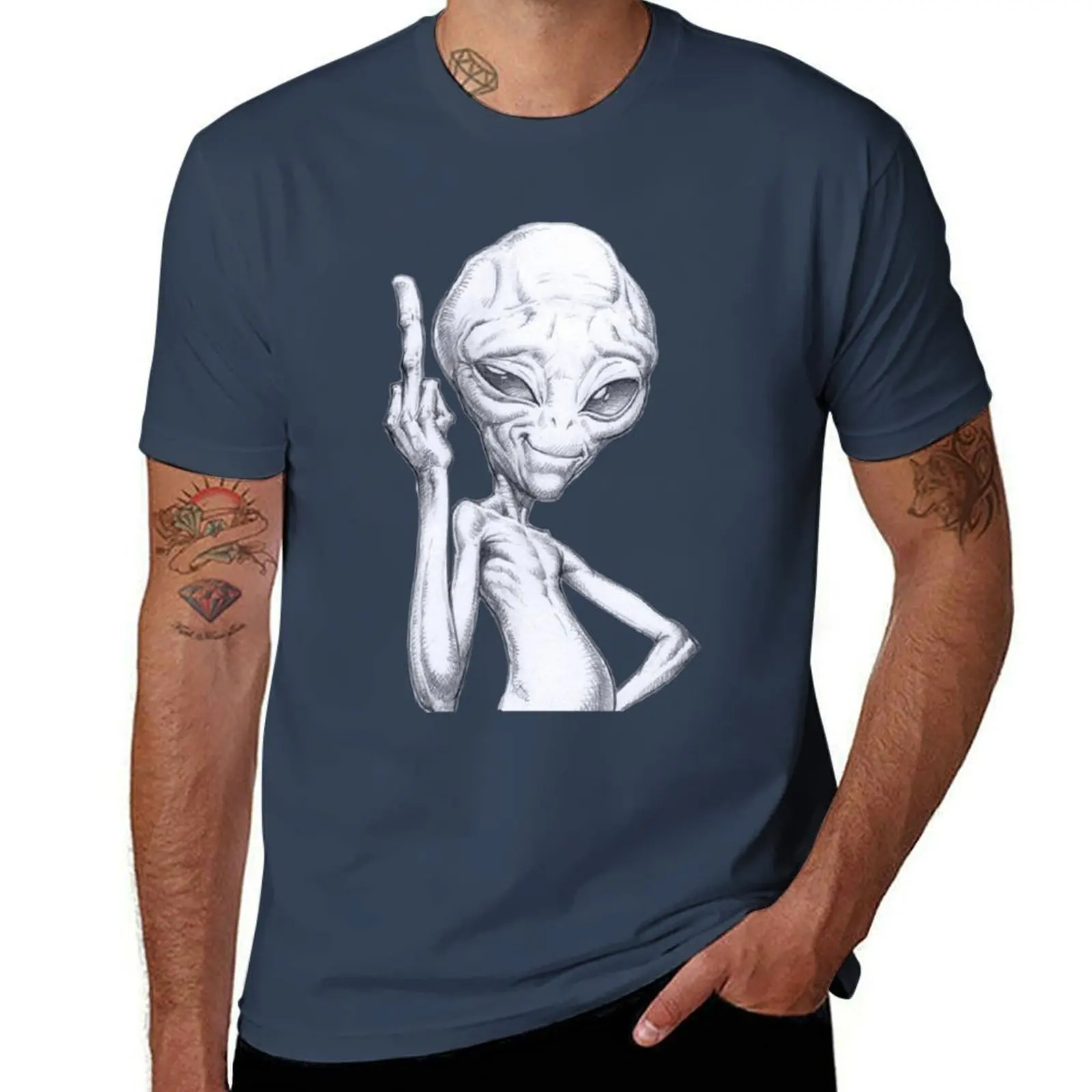 

Paul - the alien T-Shirt Modern Print Casual T-Shirt