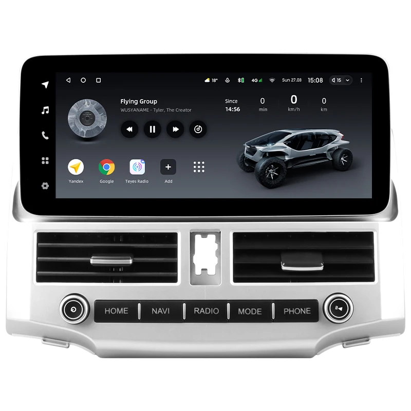 

for Toyota 4Runner 5 N280 2009-2024 Android Auto Multimedia Player Navigation GPS 2din Car Play Car Radio DVD
