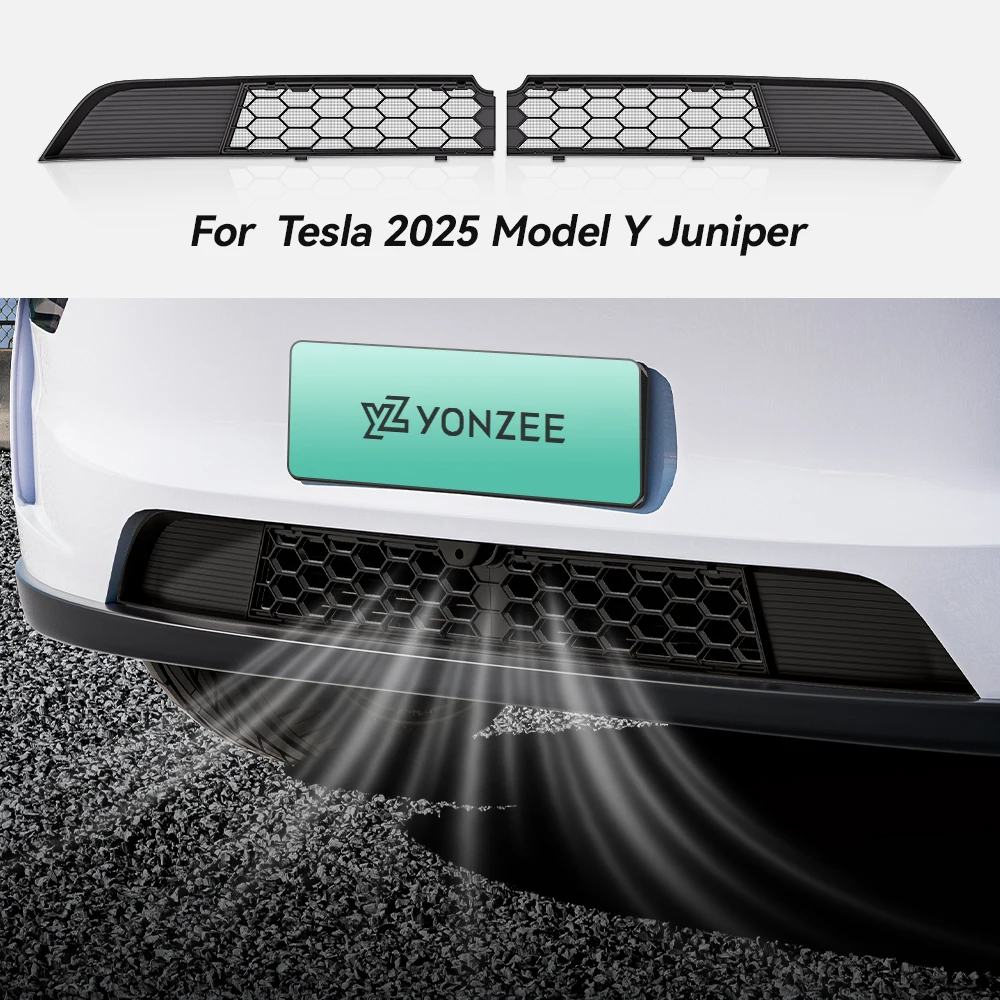 

YZ Air Inlet Protective Cover For Tesla Model Y Juniper Anti-insect Anti-fouling Front Air-Conditioning Cover