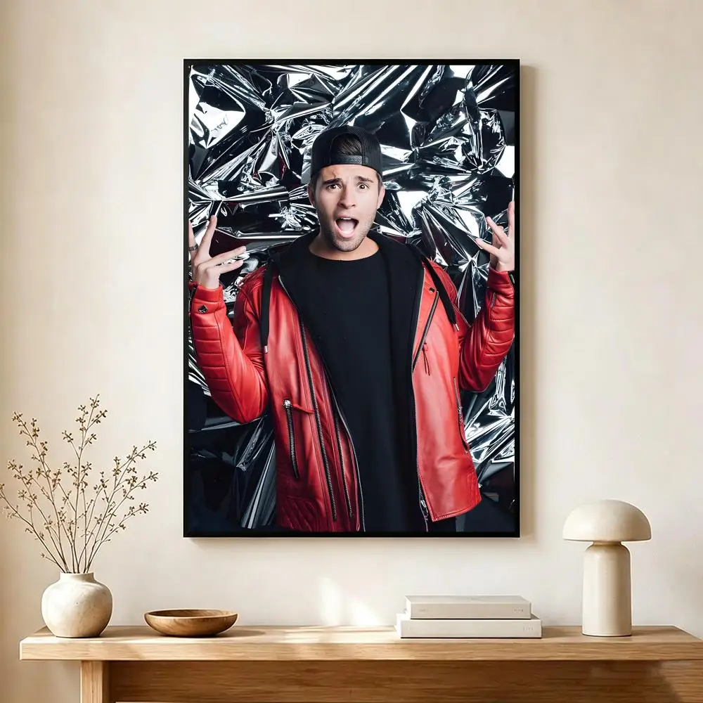 pop singer J-Jake Miller Poster Modern Home Decoration Interior Design & Contemporary Wall Art Collection