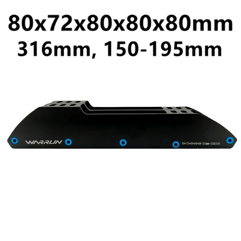 스피드 스케이트 프레임, 마운트 거리 150-195mm, 80x72x80x80x80mm