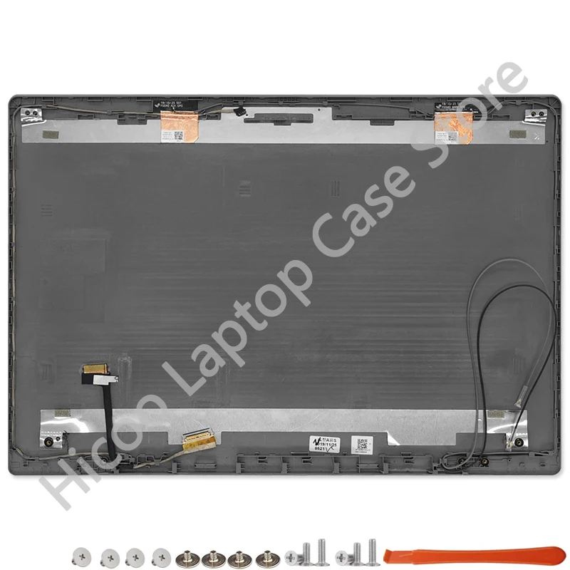 Imagem -03 - Capa Traseira do Laptop para Lenovo Ideapad Moldura Depan Engsel Tempat Berteuh Bawah L34015 L340-15iwl L340-15api