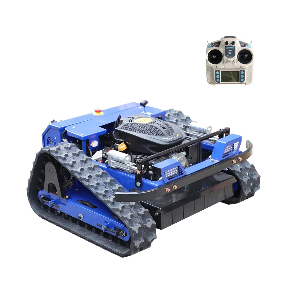 

Electric Robot Lawn Mower Automatic Remote Control Lawn Mower Garden Grass Cutting Machine for Home