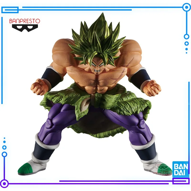 

Bandai Original Genuine BANPRESTO Dragon Ball Super Blood of Saiyans SpecialXVII Broly 15cm Collections Model Toy Figure Gift