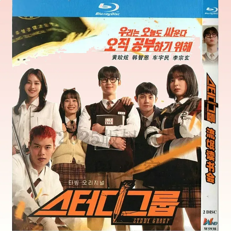 Korean Action Comedy TV Series Rogue Reading Club High Definition BD Blu-ray 2 Disc