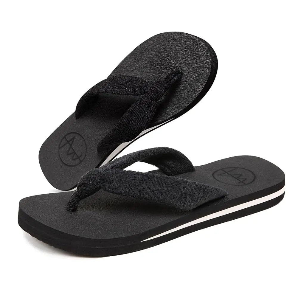 

Женские шлепанцы, шлепанцы для йоги, пляжные сандалии-вьетнамки для женщин, женские шлепанцы для дома и улицы, каблук 1 дюйм