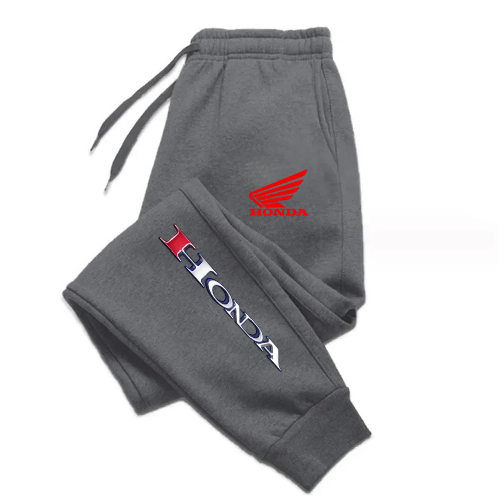 

Honda Motorcycle Printed Casual Sports Pants With High Elasticity, Skin Friendly, And Foot Binding Sweatpants For Men And Women