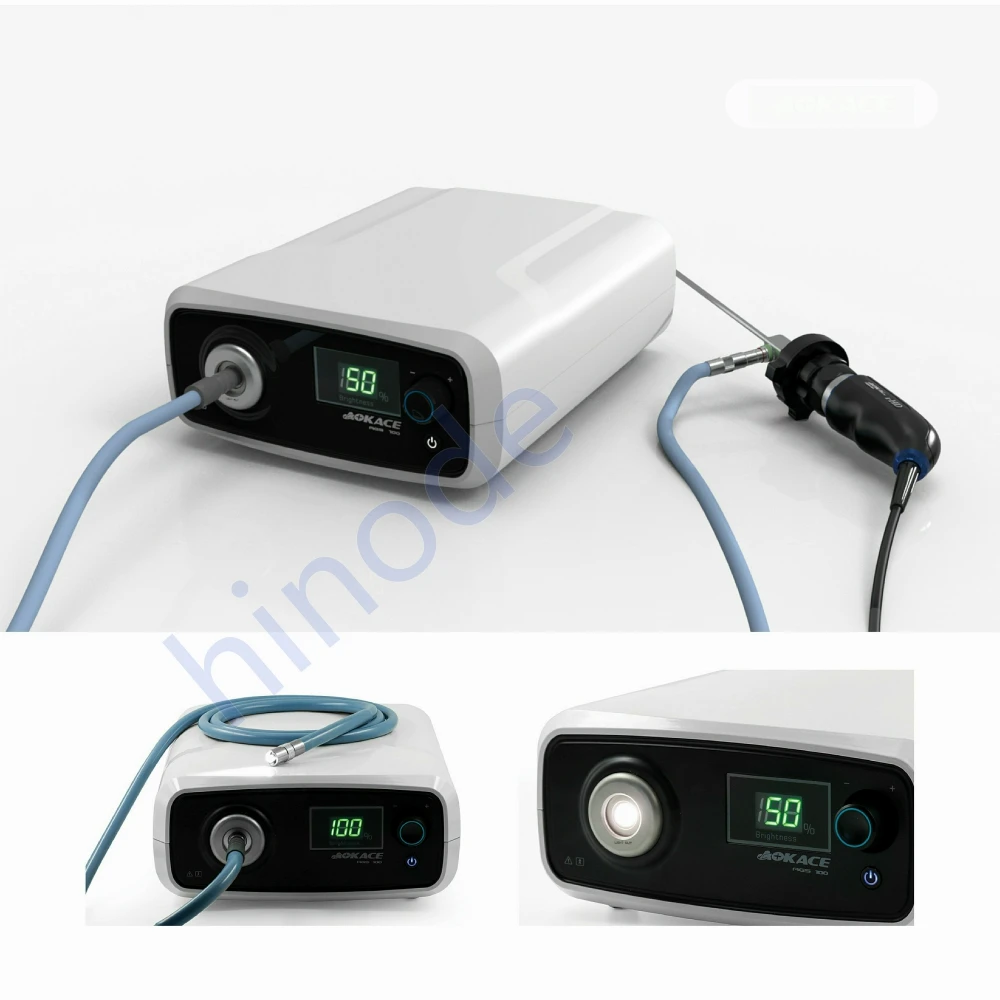 Medical High-Brightness LED 100 w Fit Wolf Ompus Stryker Inteace Optical Fiber Cold Light Source