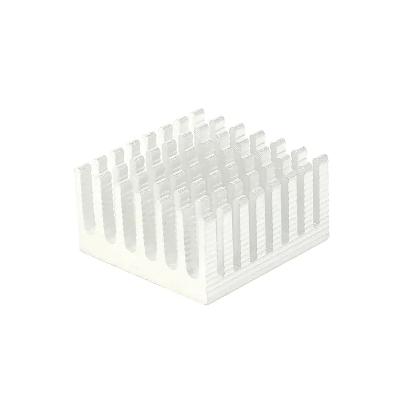 Disipador de calor de aluminio para refrigeración de chips, radiador de 28x28x15mm, 28x28x15mm, 10 o 1 piezas