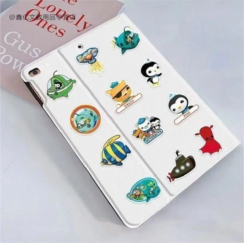 The Octonauts Sticker waterproof stationery box stickers Reusable luggage notebook decoration kids toys giftds toys gift