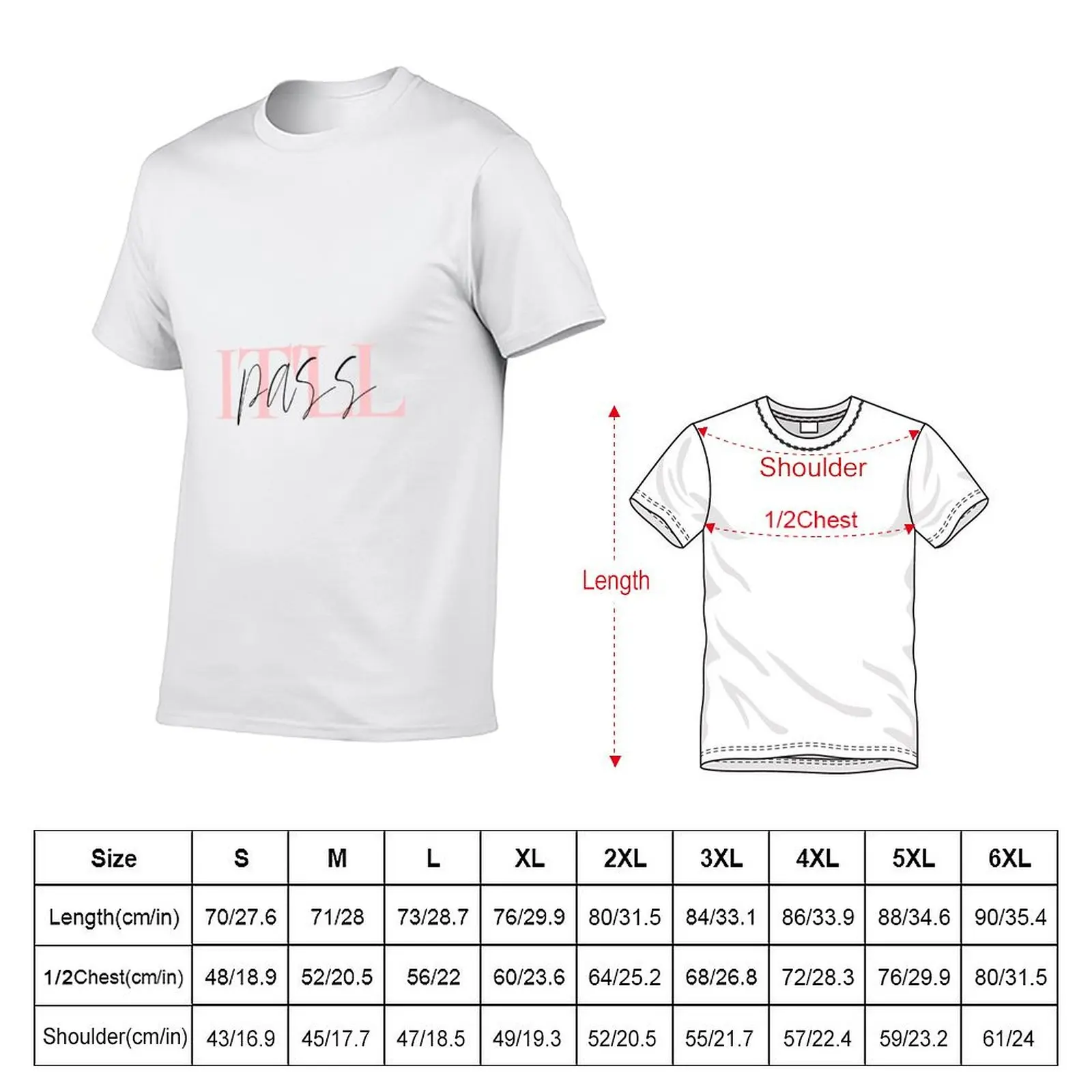 It'll Pass - It Will Pass - Vintage Design T-Shirt Lightweight Running T-Shirt