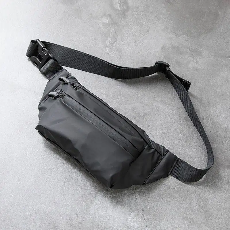 Waterproof Sports Chest Bag 2026 Men's Bicycle Riding Bag Single Shoulder Backpack Casual Leisure PU Material