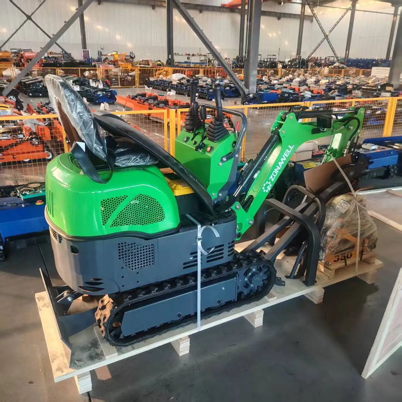 

High-quality small hydraulic crawler excavator, 0.8-ton orchard and agricultural trenching machine, includes various free attach