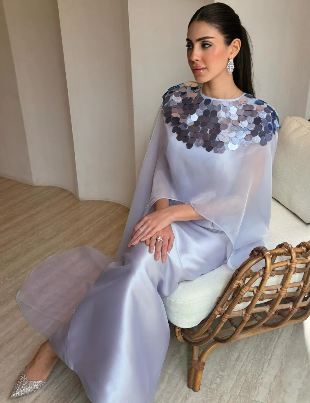 

Изысканные вечерние платья на заказ из плиссированного шелка шармез с пайетками, прямого кроя, с вырезом-лодочкой, для особых случаев