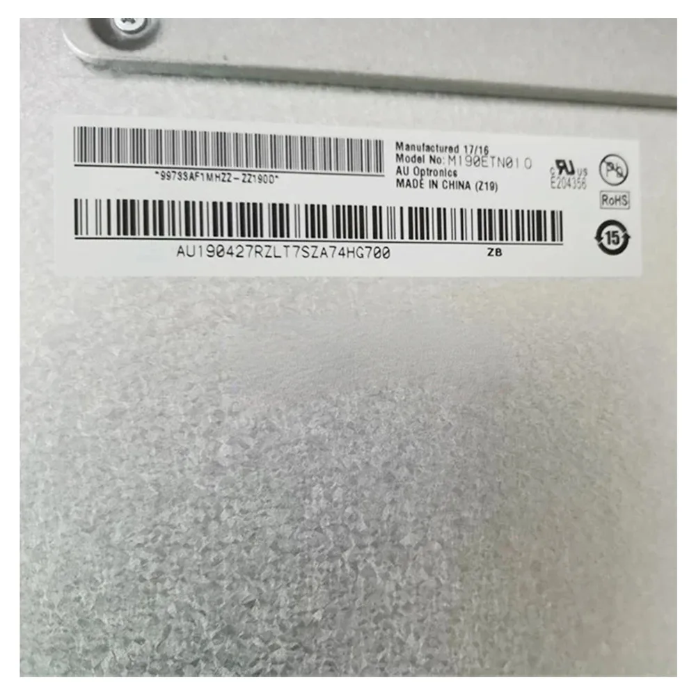 100% Original tested 19 inch 1280×1024 G190ETN01.0 LCD M190EG02 V.9 LCD Screen M190ETN01.0 LCD Display