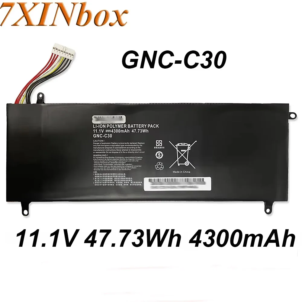 Imagem -01 - Bateria do Portátil para Gigabyte U24 U24f U24f2 U24t U2442 U2442d U2442f U2442n 14 P34g v2 Série 7xinbox Gnc-c30 47.73wh 4300mah bateria do portatil para gigabyte u24 u24f u24f2 u24t u2442 u2442d u2442f u2442n 14 p34g v2 serie 7xinbox gnc c30 4773wh 4300mah 01
