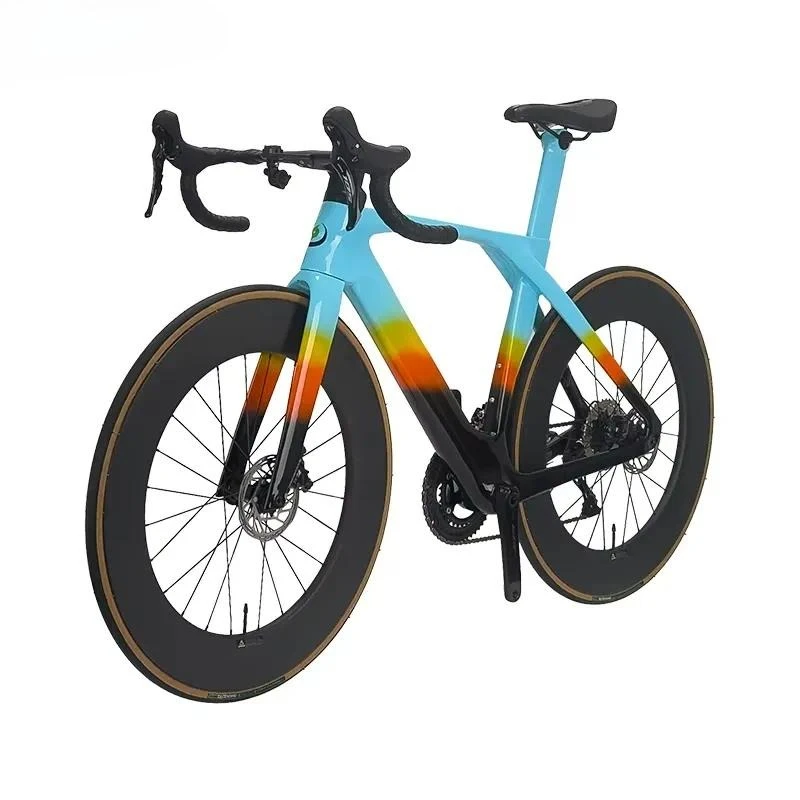 High Performance Carbon Fiber Road Bike 700c with for R7120 Groupset 12 Speed Disc Brake Racing Bicycle