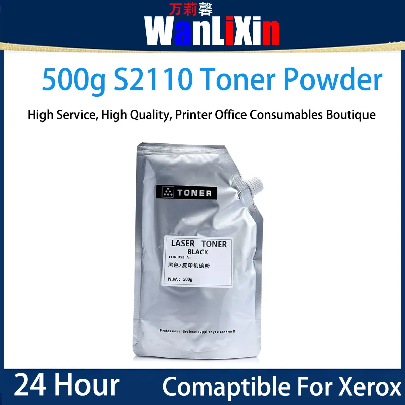 

500g Refill Toner Powder for Xerox DC S1810 S2010 S2220 S2011 S2320 S2420 S2520 WorkCentre 5325 5330 5335 Black Ink