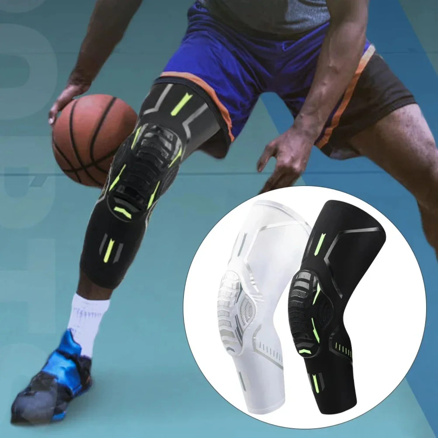 1PC Sports Knee Brace Compression Knee Support Shockproof Knee Pads Running basketball Arthritis Joint Pain Relief Knee Sleeve