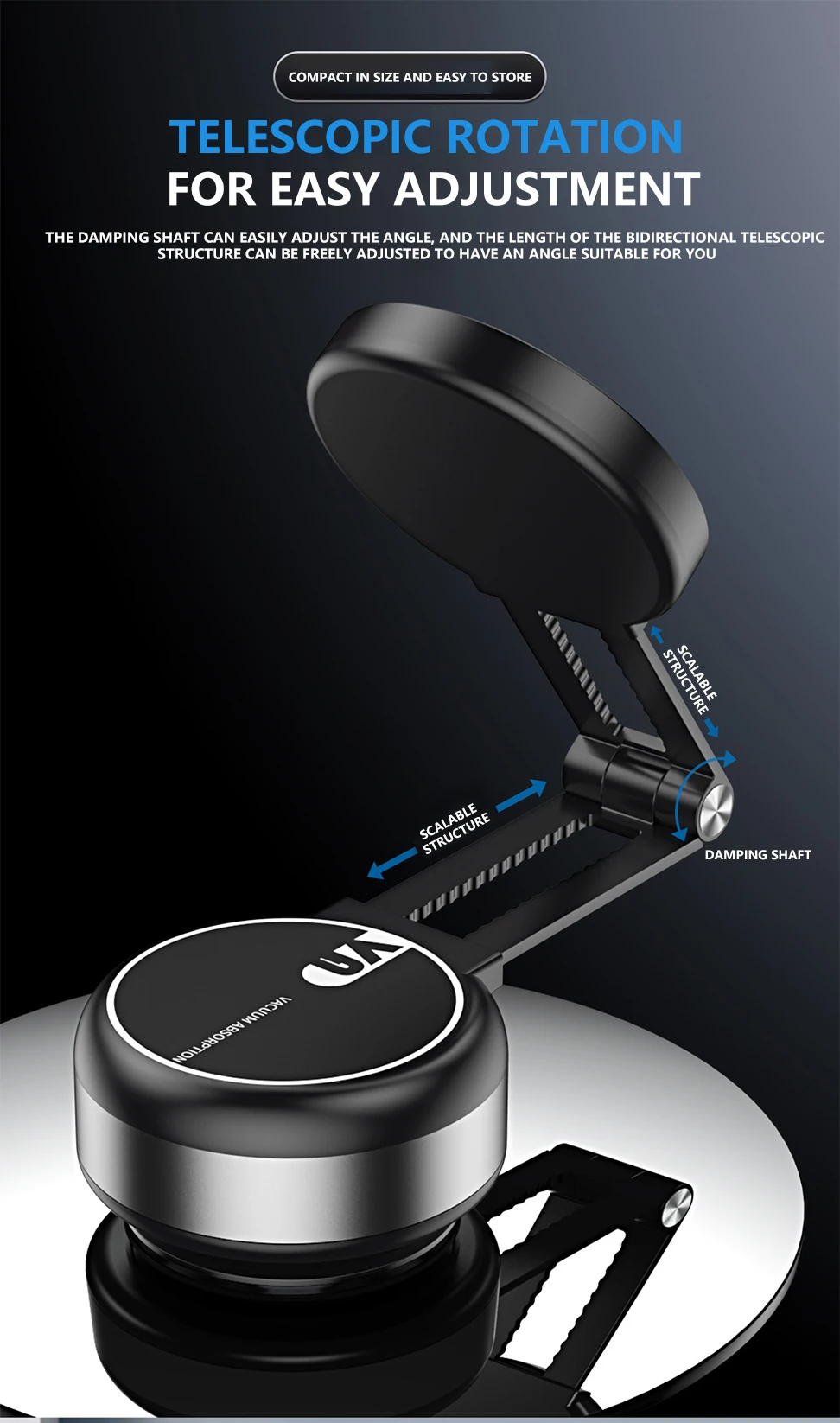 Vacum Car Holder Fo…