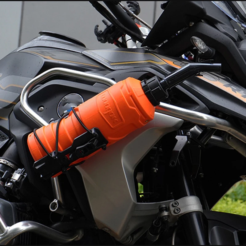 1.8L Spare Oil Pot For Motorcycle Vehicle Mounted Emergency Fuel Tank Motorcycle Anti-Static Fuel Tank Parts Accessorie