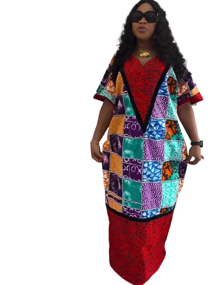 Vestidos africanos para mulheres roupas tradicionais africanas dashiki ancara roupas vestido abayas robe muçulmano kaftan maxi vestido longo 2024