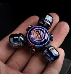 MUYI Time And Space Bomb Nest Fingertip Gyro EDC Out Of Print Decompression Decompression Adult Tide Play DIY Finger Toys