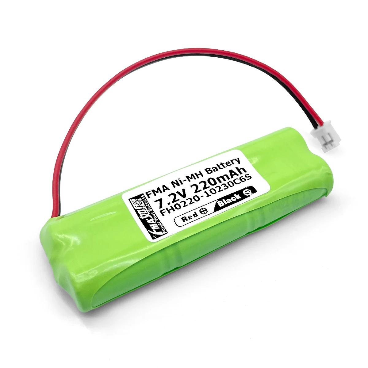 Ni-MH Battery 4.8V 220mAh for Motorcycle Bicycle Burglar Alarm Satellite Tracker