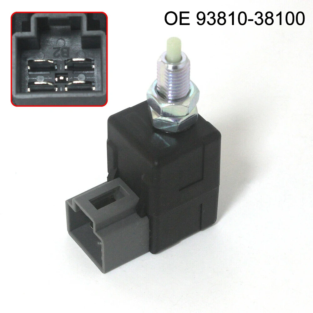 Brake Light Switch Sleek and Trustworthy ABS Material Brake Light Switch for Hyundai i10 i20 i30 ix35 Santa 93810 3K000